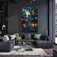 Enchanted Village Market Scene: Fantasy or Mythology Poster PosterGoat