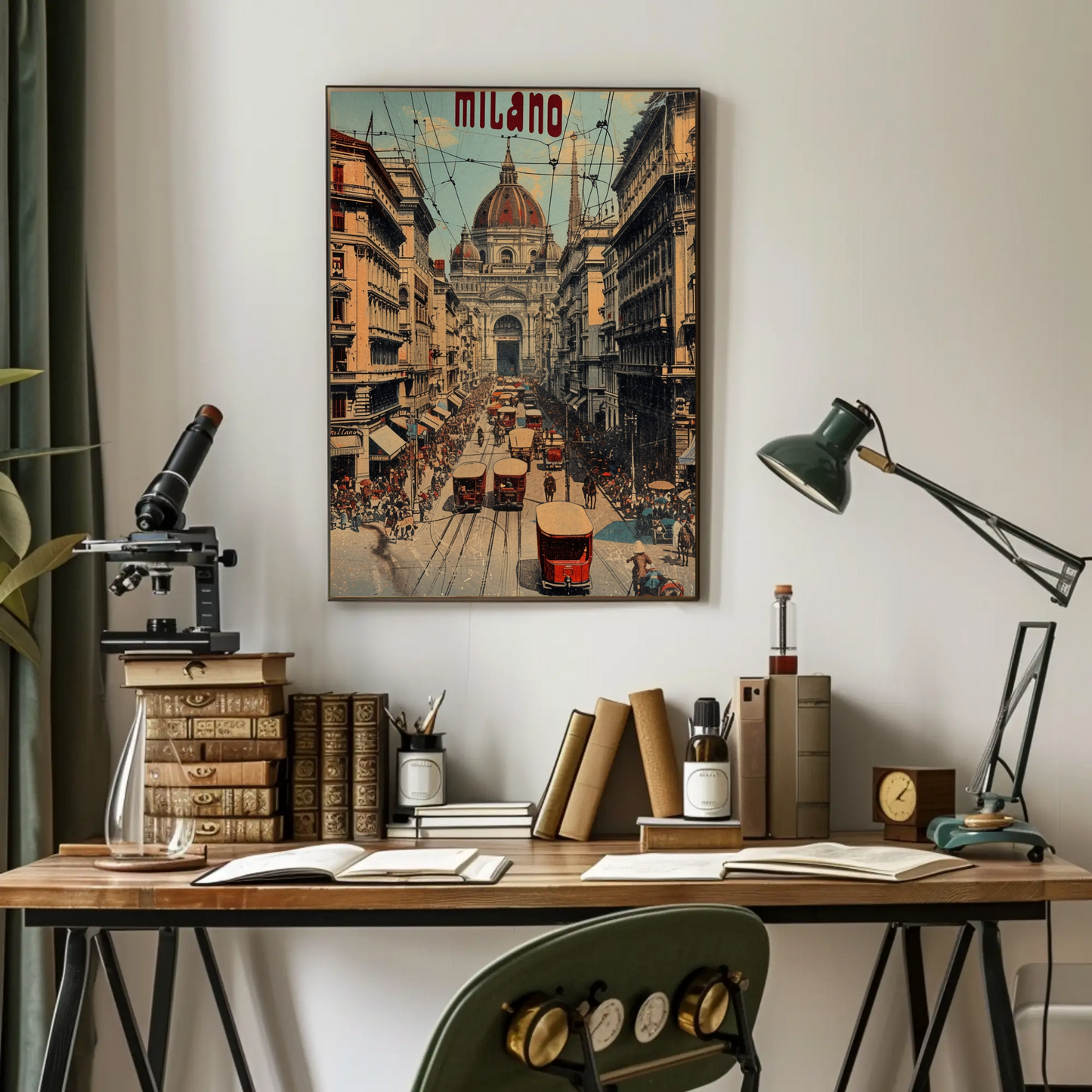 Milano Vintage Poster