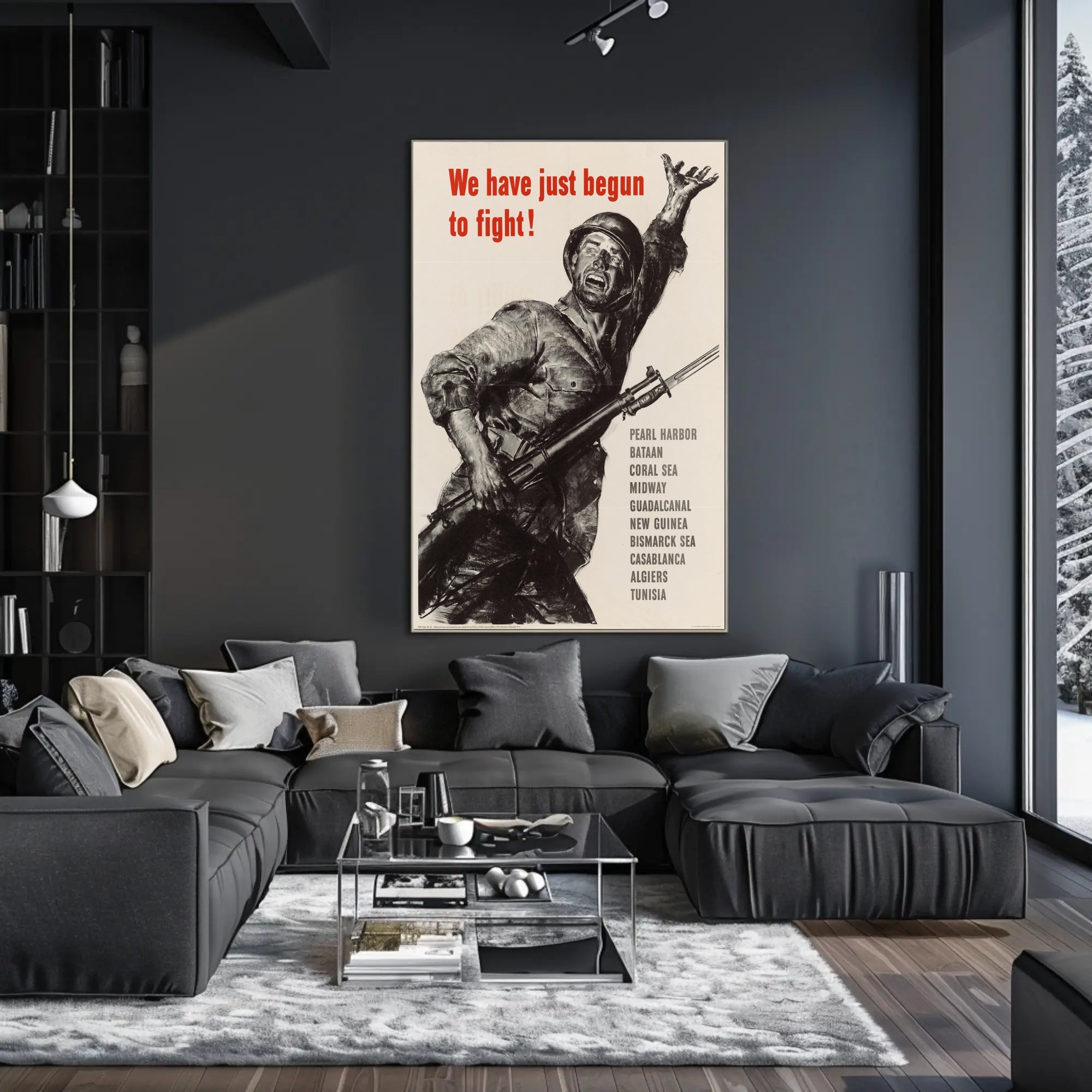 We Have Just Begun to Fight Poster PosterGoat