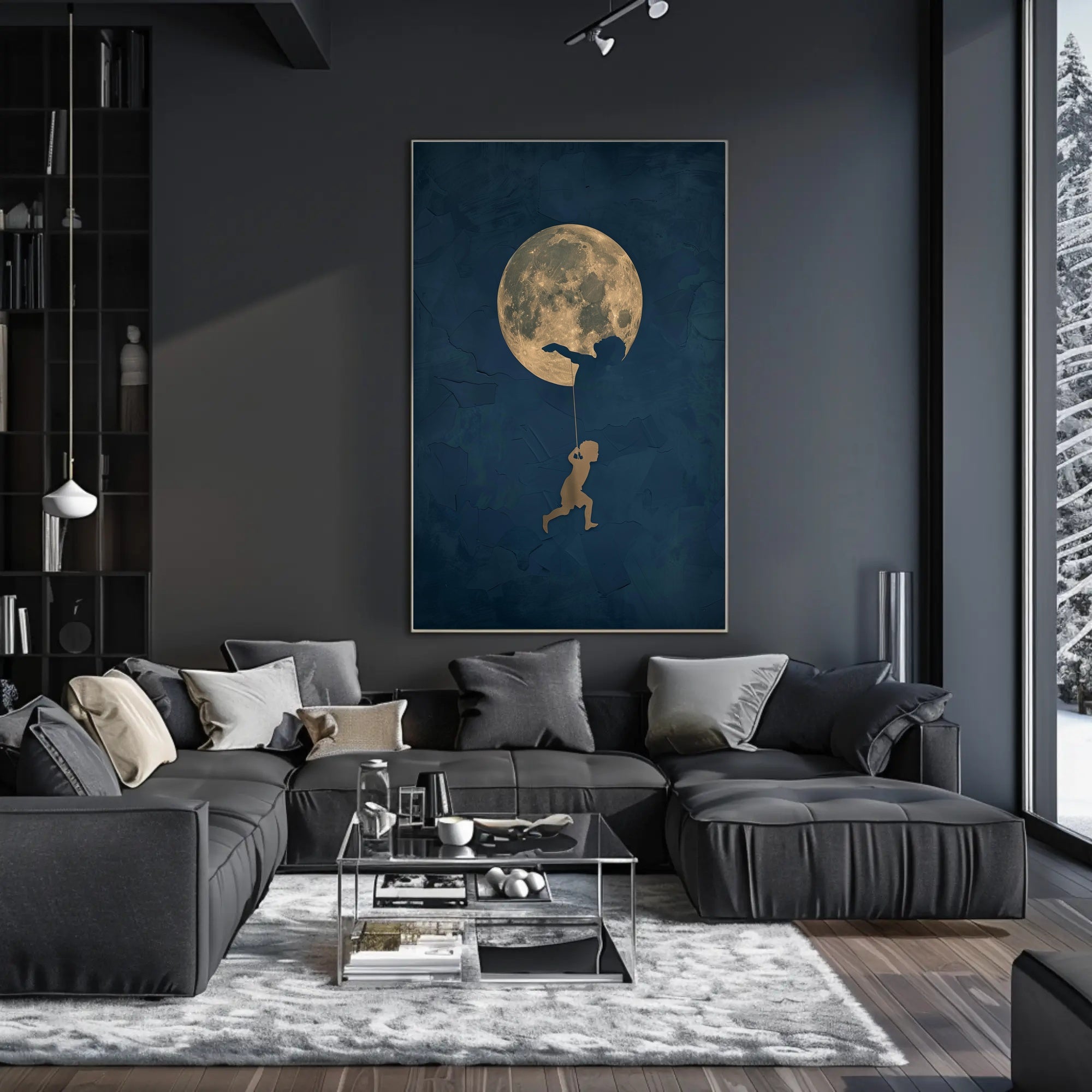 Dreaming Under the Moon Poster