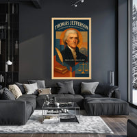 Thomas Jefferson A Legacy of Leadership Poster