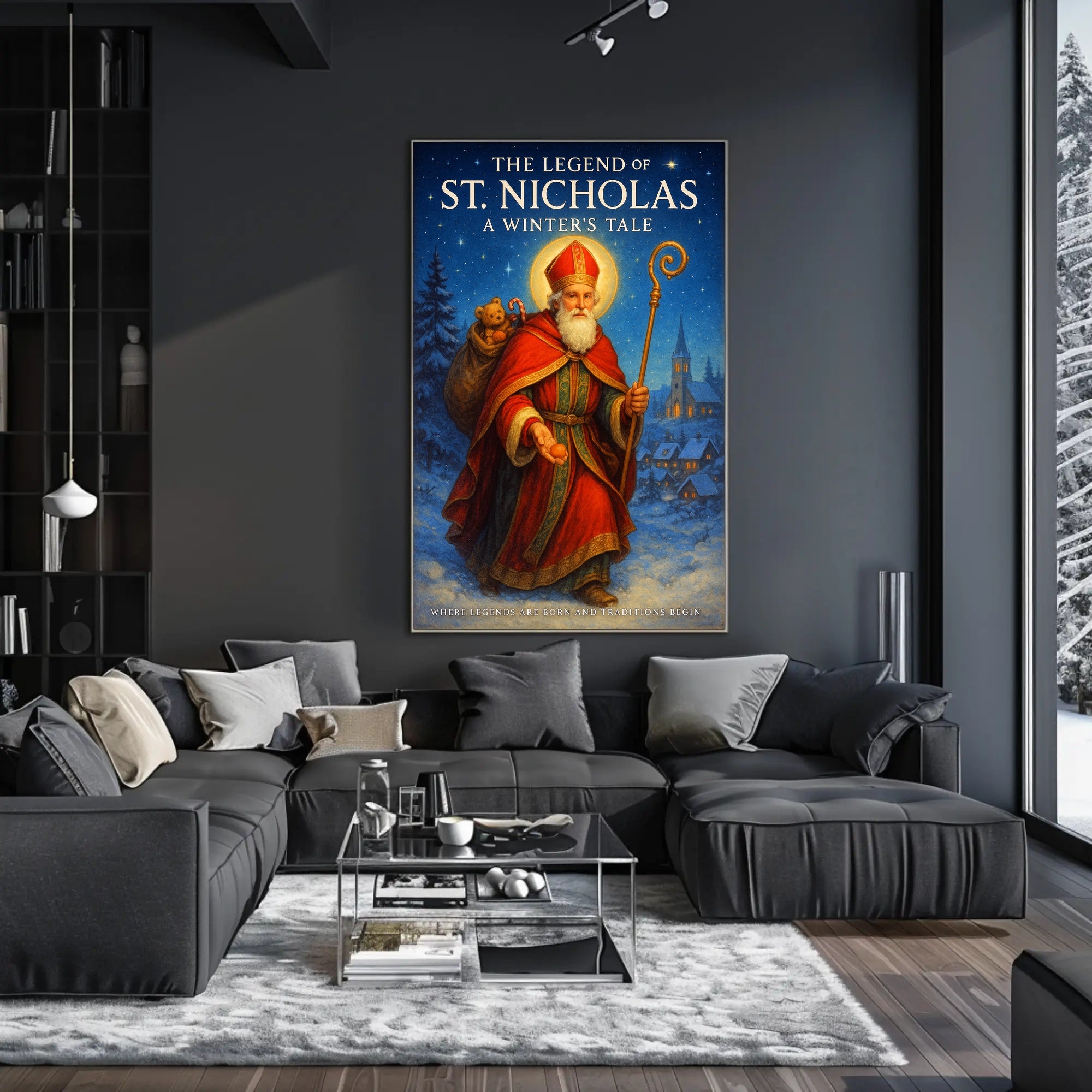 The Legend of St. Nicholas Poster PosterGoat