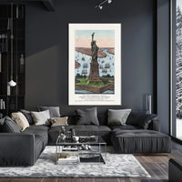 The Great Bartholdi Statue Poster PosterGoat