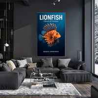 Lionfish Vibrant & Venomous Poster PosterGoat