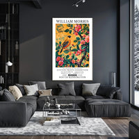 William Morris Cotton Prints Exhibition Cultural Poster