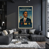 Obama 44th President Historical and Presidential Poster