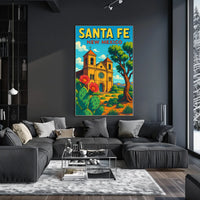 Santa Fe New Mexico Poster
