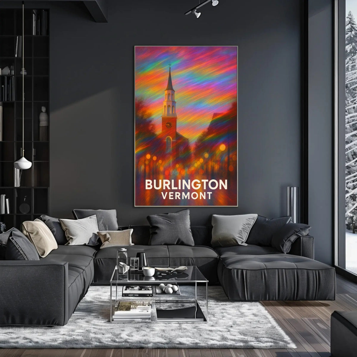 Burlington Vermont Wanderlust Photography Poster