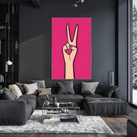 Peace and Love Poster