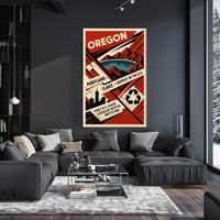 Oregon Highlights Poster