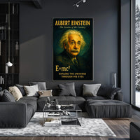 Albert Einstein The Genius of the Century Poster
