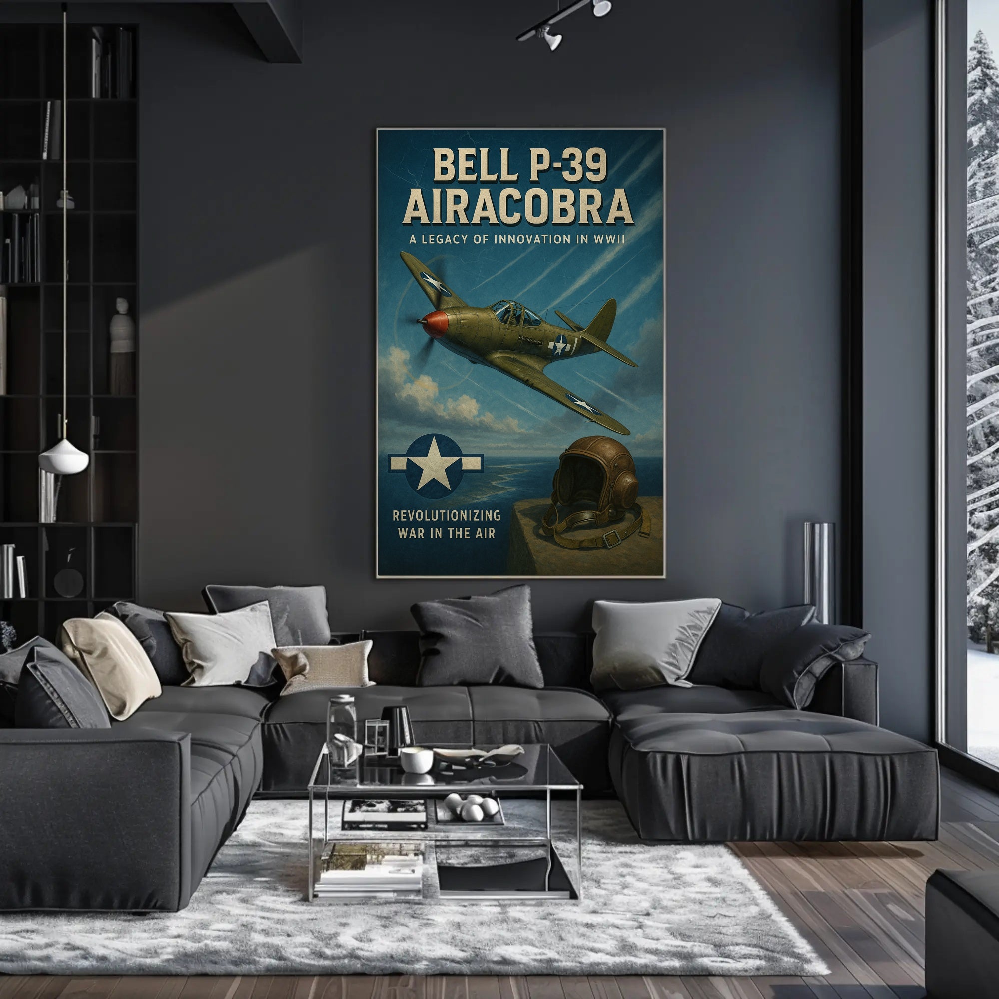 Bell P-39 Airacobra Poster