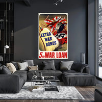 5th War Loan Campaign Art Print for Unique Decor PosterGoat