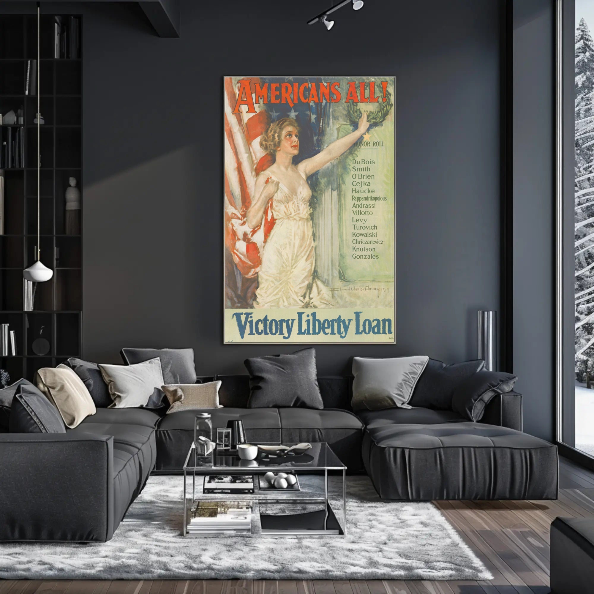 Victory Liberty Loan World War I Propaganda Poster