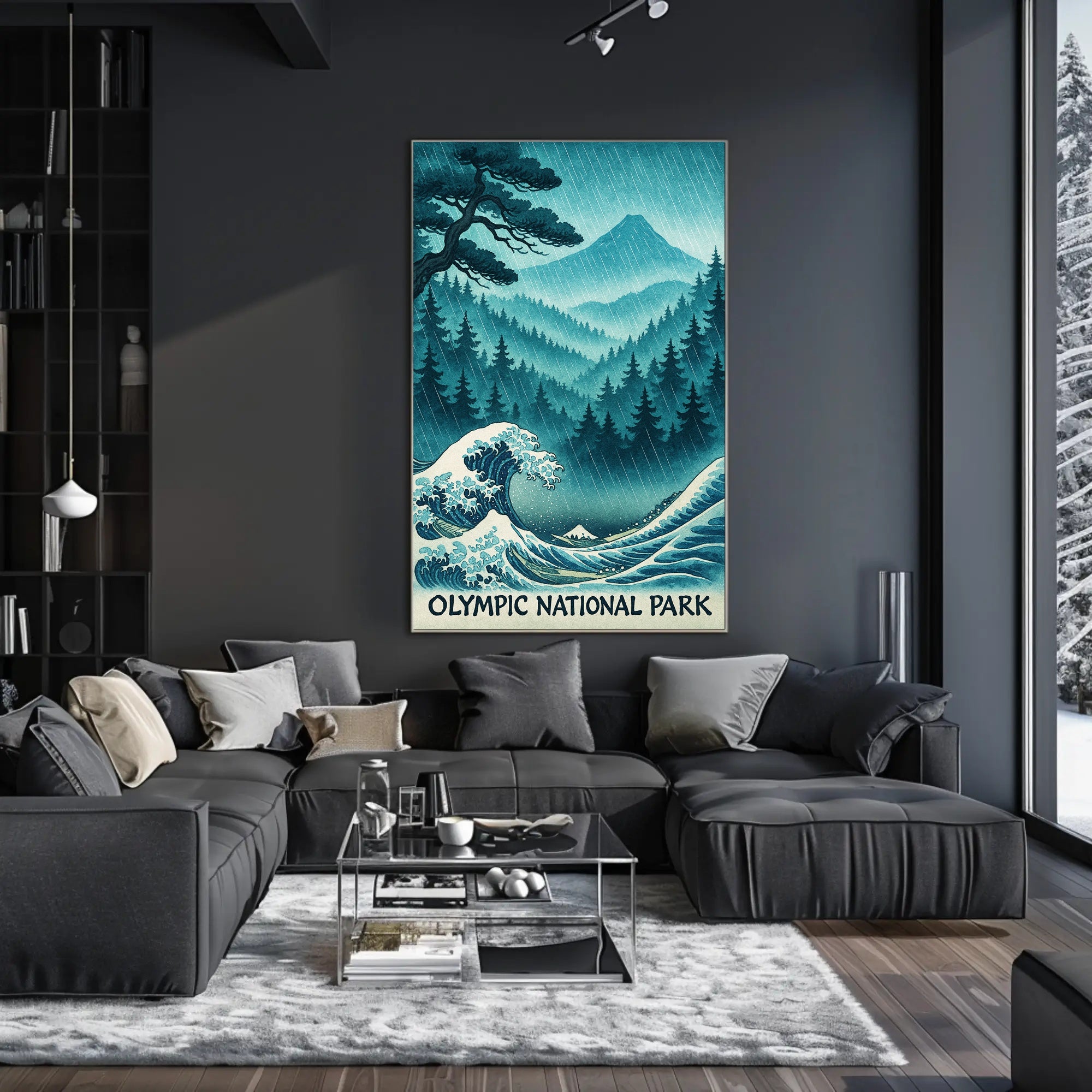 Olympic National Park Poster PosterGoat