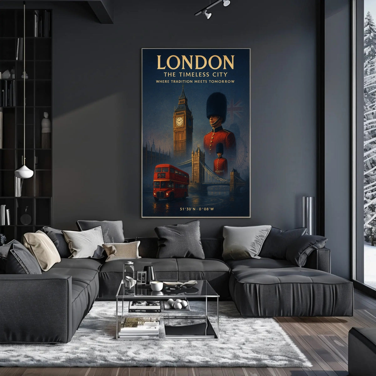 London The Timeless City Poster