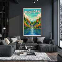 Michigan's Natural Beauty Poster