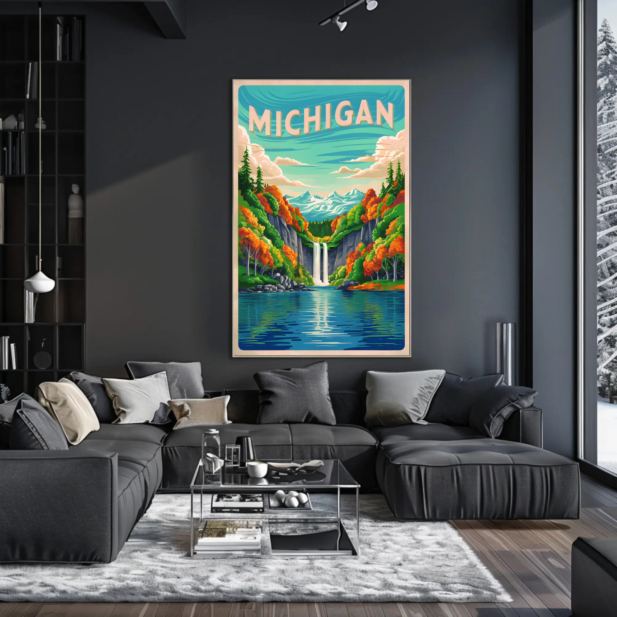 Michigan's Natural Beauty Poster
