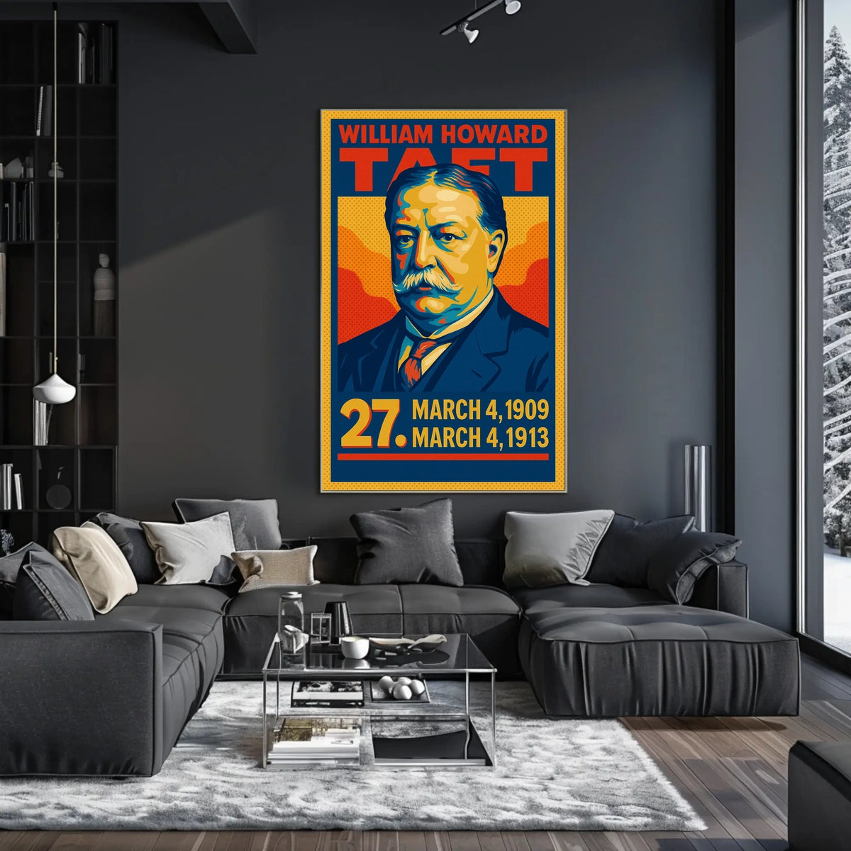 William Howard Taft 27Th President Poster