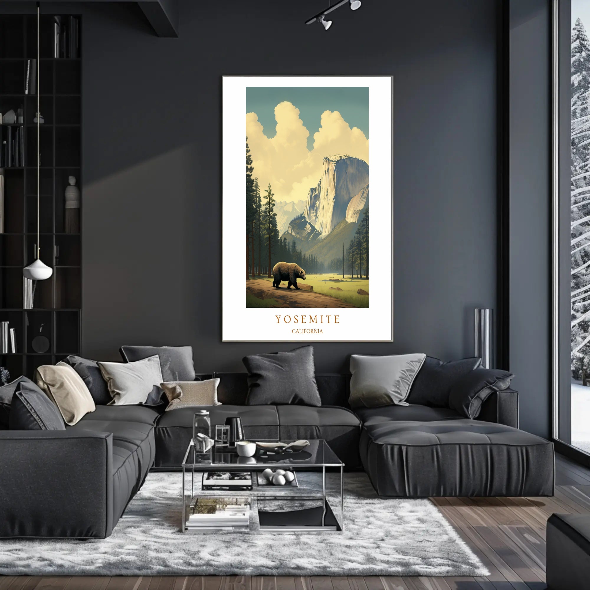 Yosemite Serenity Poster PosterGoat