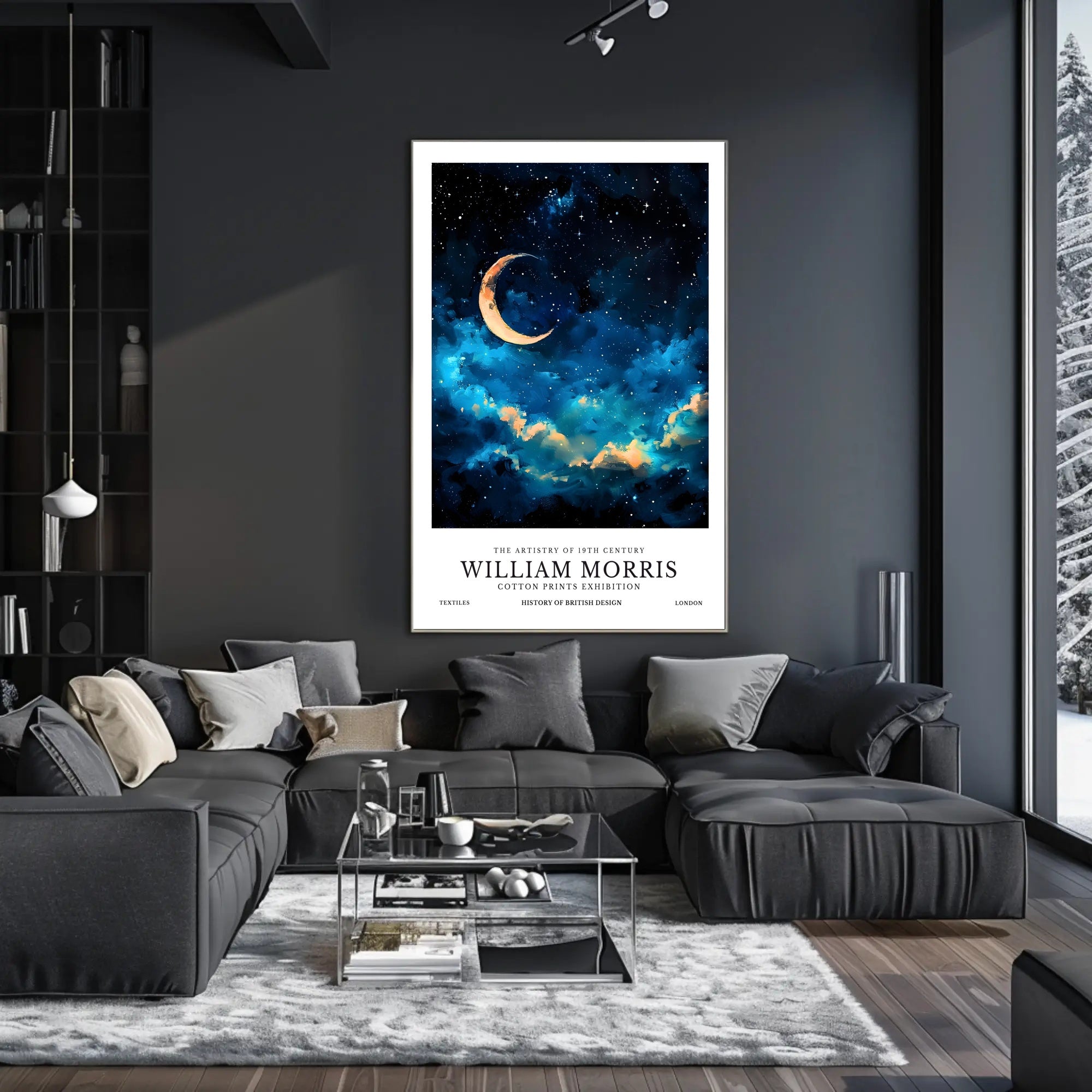 William Morris 19th Century Art Poster