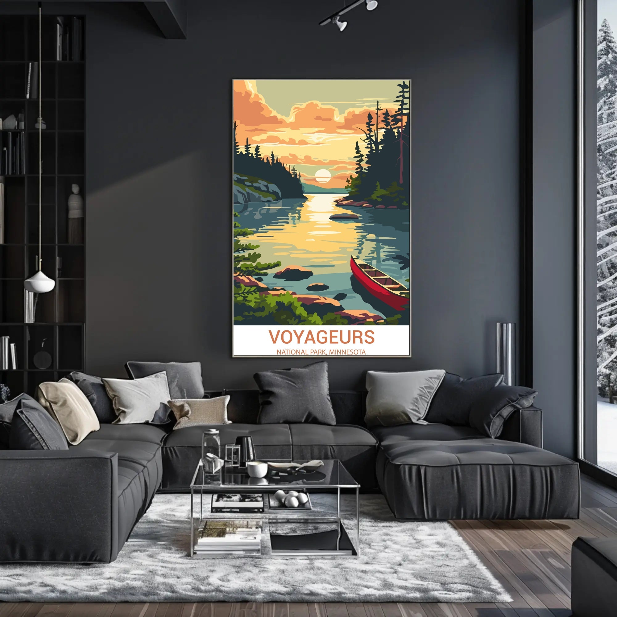 Voyageurs National Park Poster