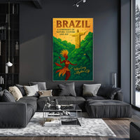 Brazil A Symphony Of Nature, Culture, Poster