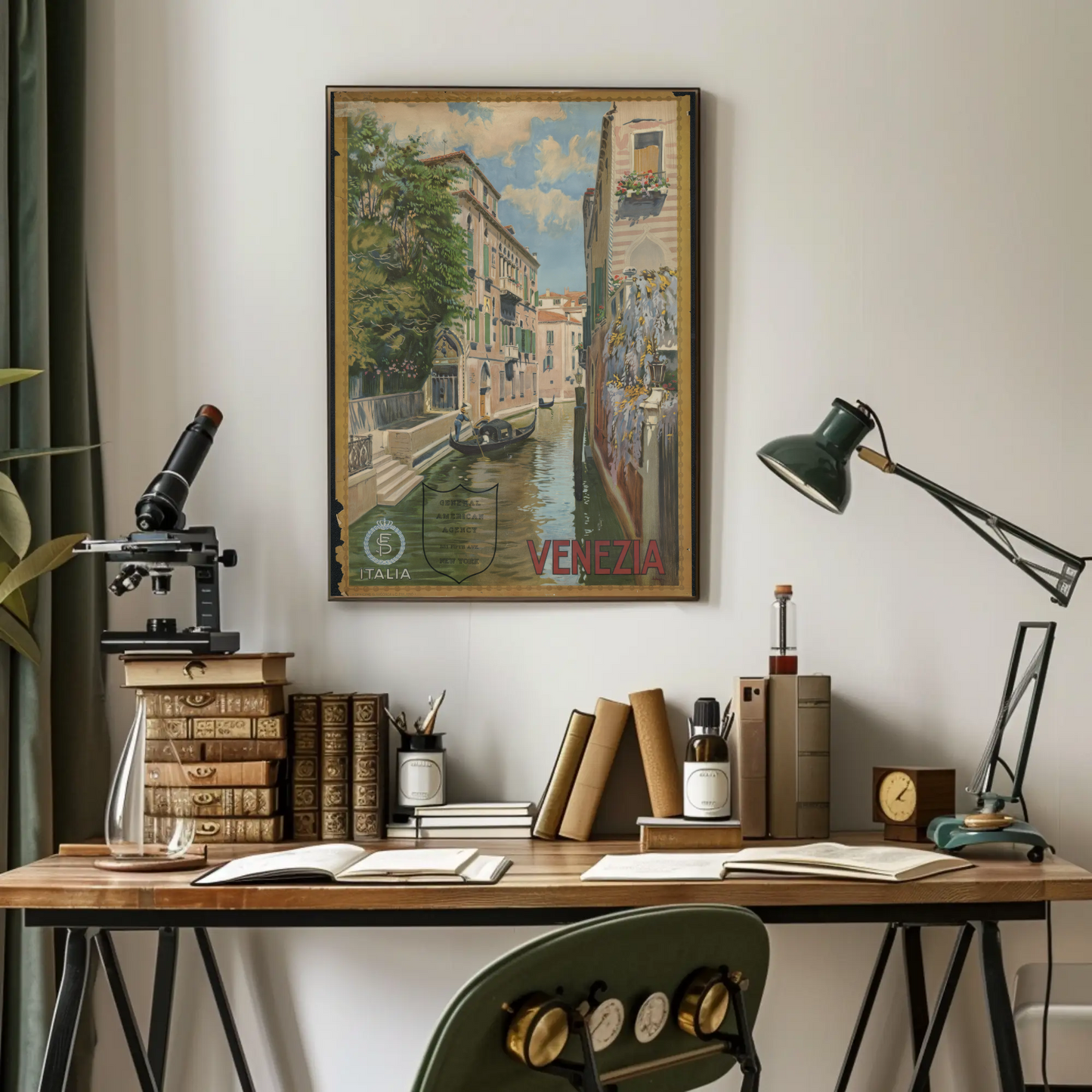 Venice Travel Poster