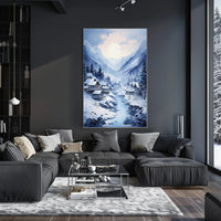 Winter Wonderland Village Poster