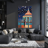 Starry Night Romance Poster
