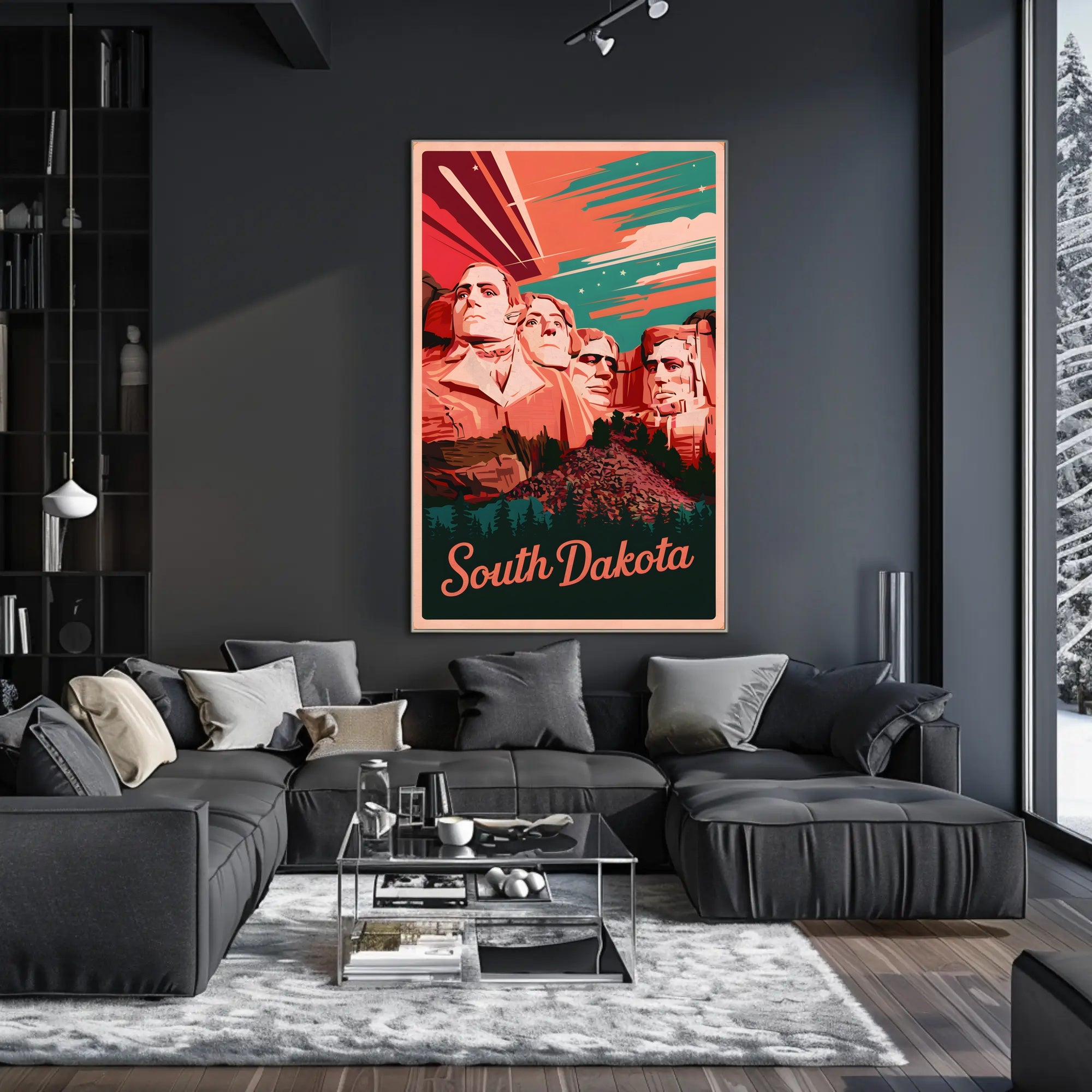 South Dakota Adventure Poster