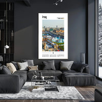 Iraq Urban Landscape Blend: Cultural or Heritage Poster PosterGoat