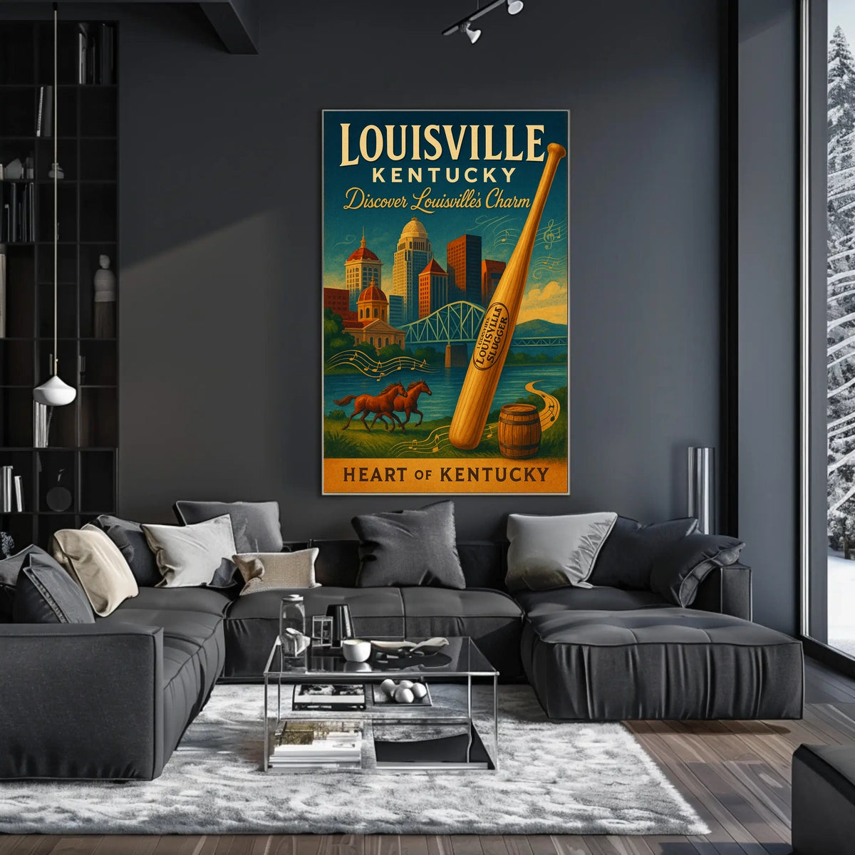 Discover LouisvilleS Charm Poster