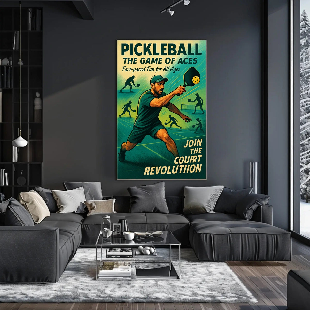 Pickleball Revolution Poster