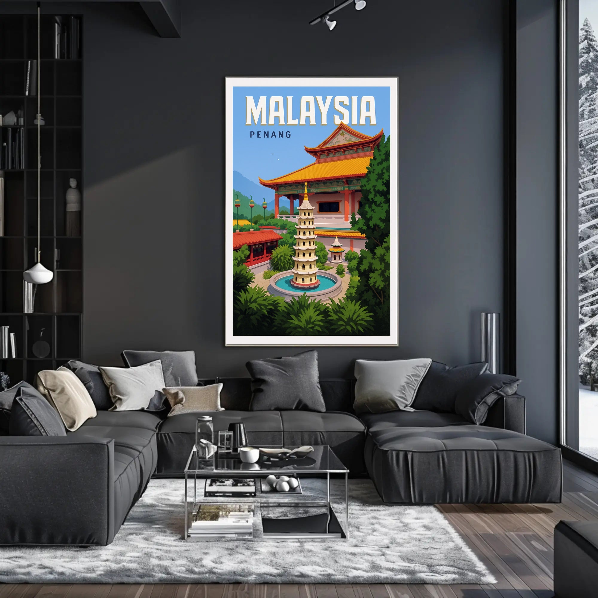 Malaysia - Penang Poster PosterGoat