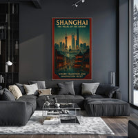 Shanghai The Pearl of the Orient Poster
