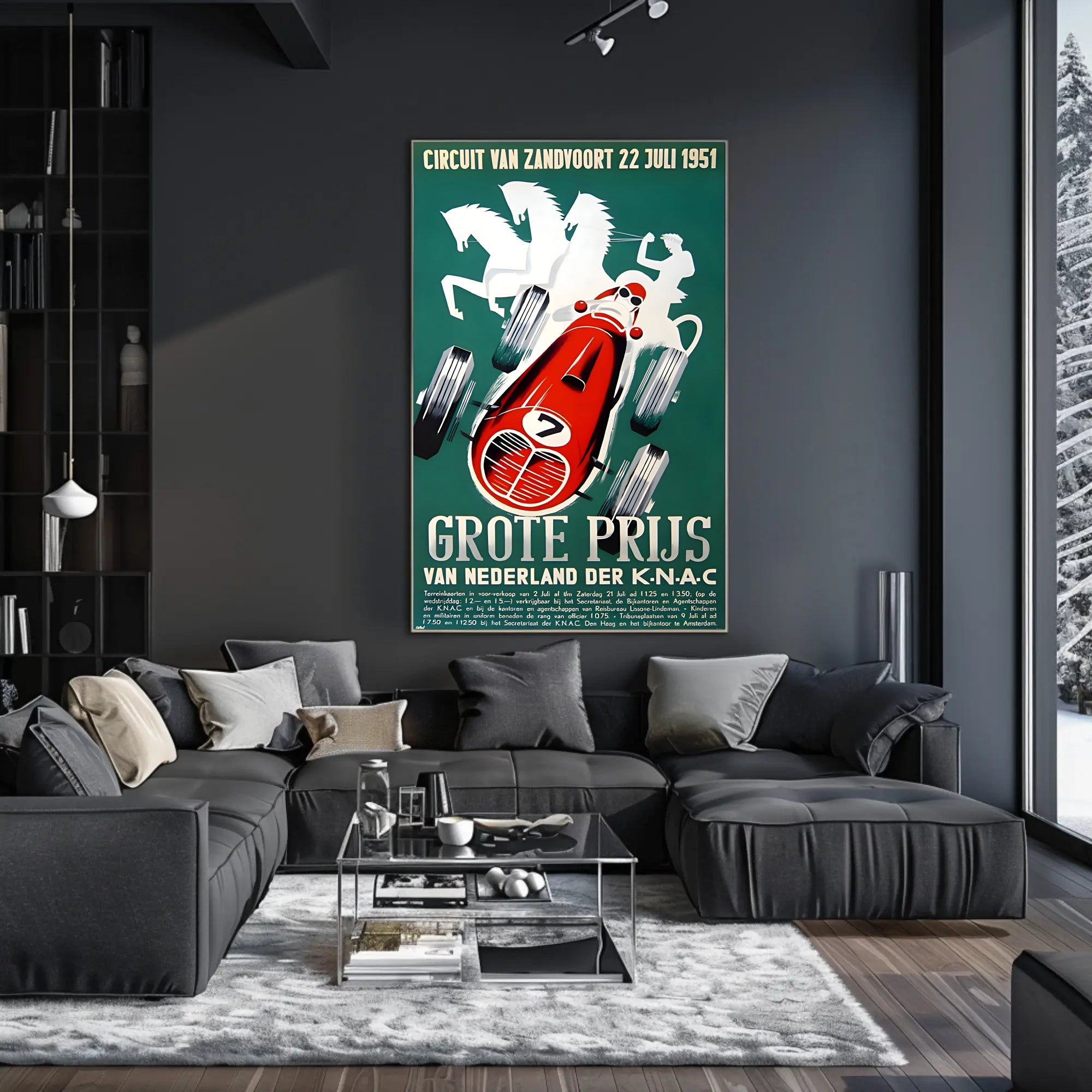 Grote Prijs van Nederland 1951 Poster