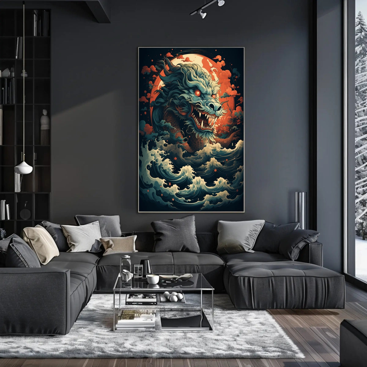 Dragon Of The Sea Poster