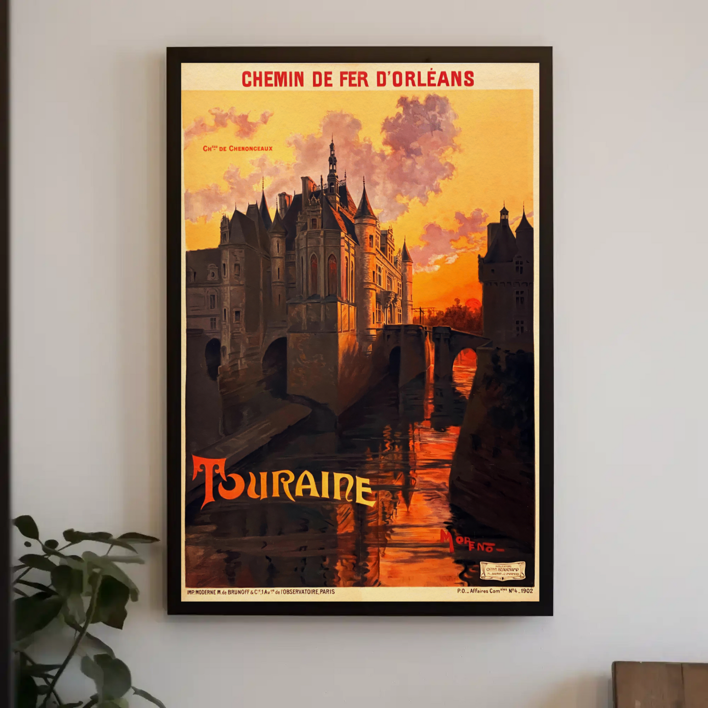 Touraine - Chemin de Fer d'Orléans
