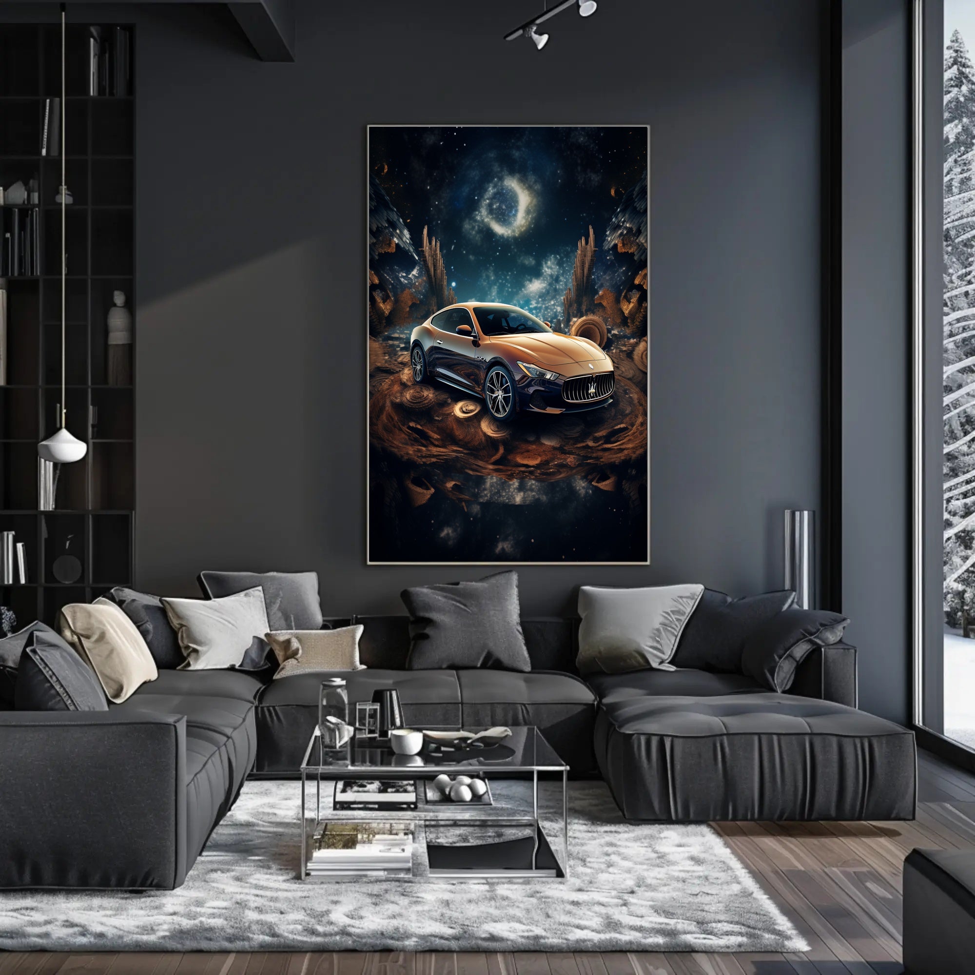 Celestial Drive Poster PosterGoat