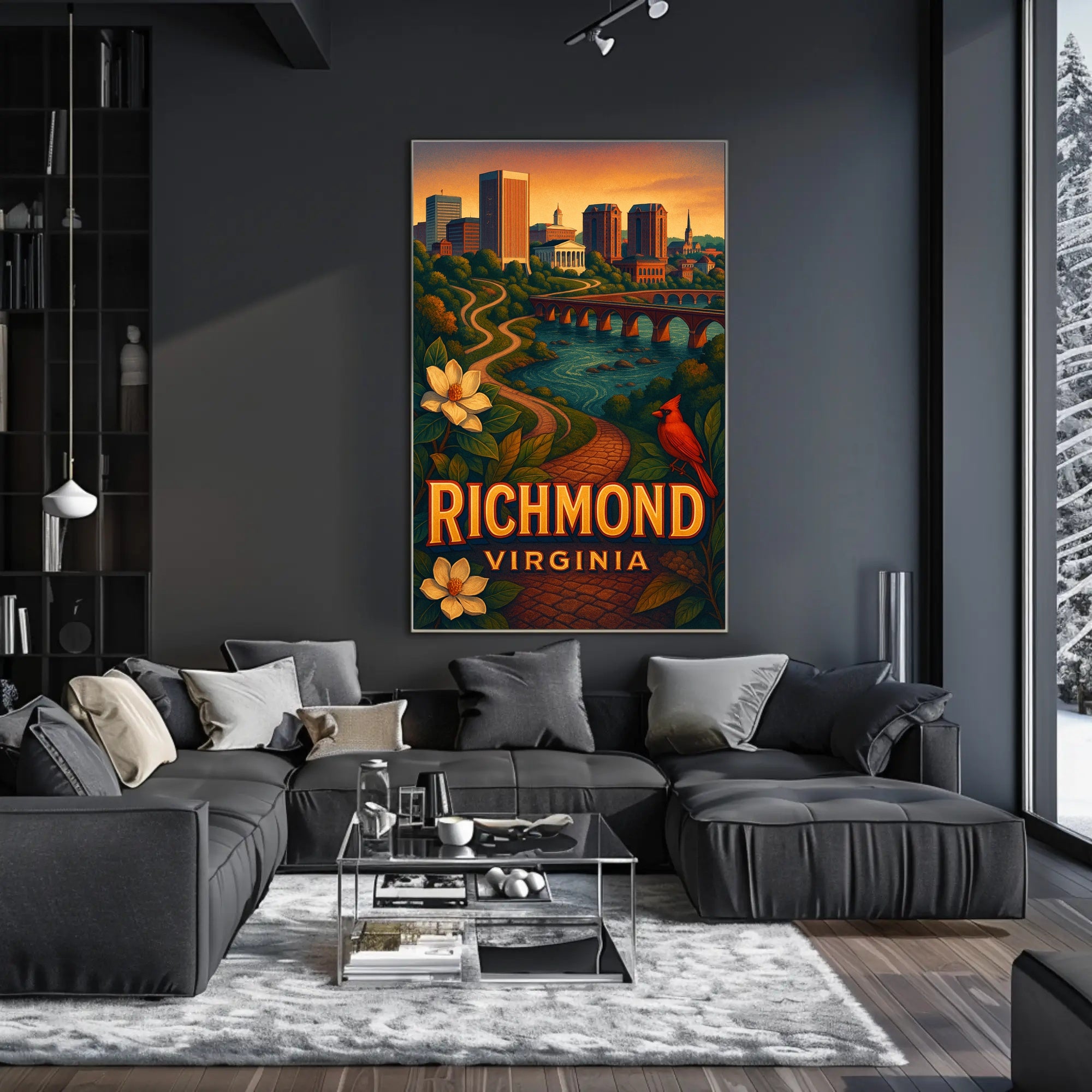 Richmond, Virginia Poster