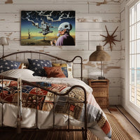 Futuristic Invention Abstract Surreal Art Sci-Fi Poster