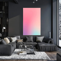 Vibrant Gradient Art Poster