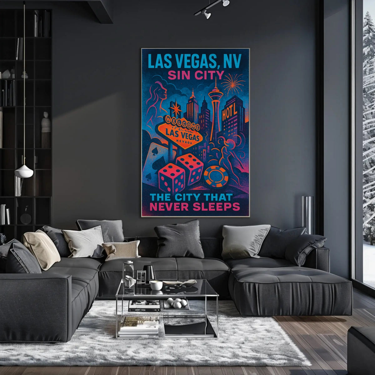 Las Vegas Sin City Poster