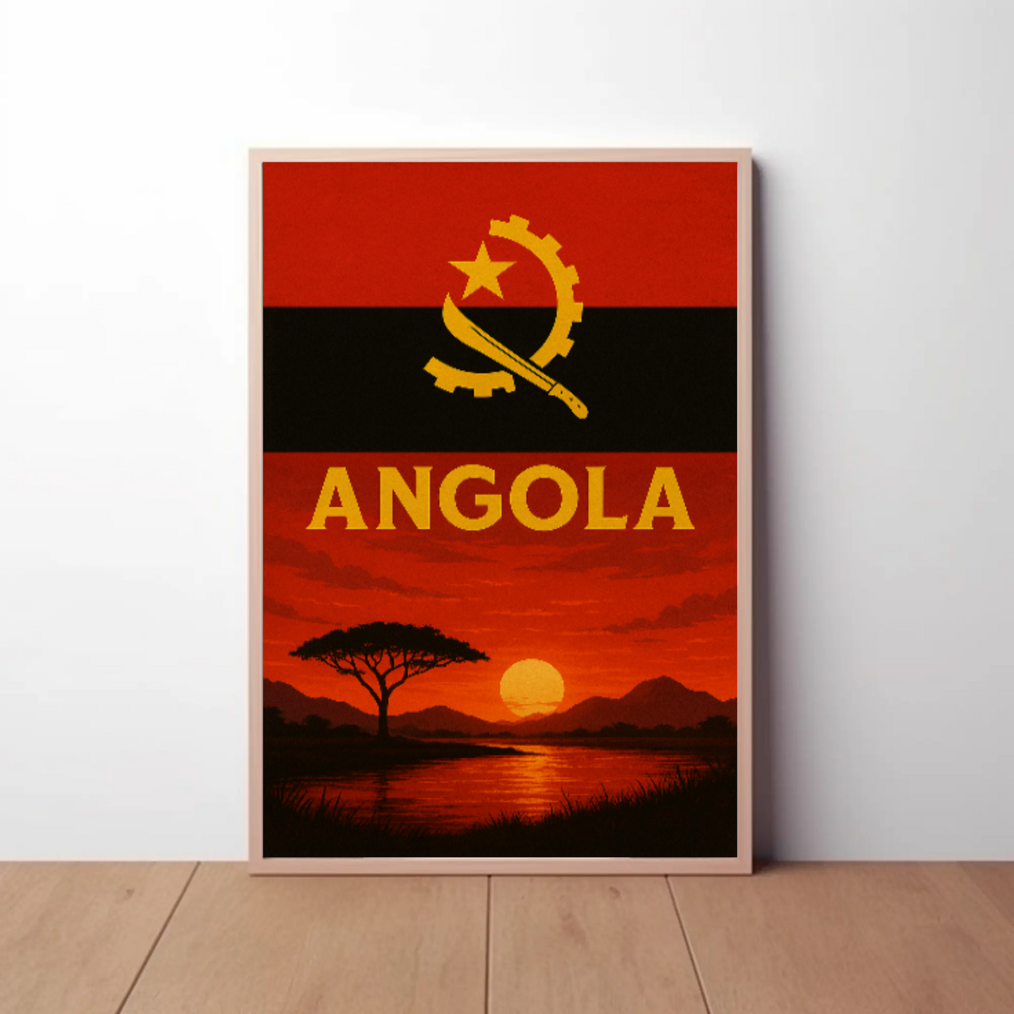 Angola Cultural Revolution Pride Heritage Poster