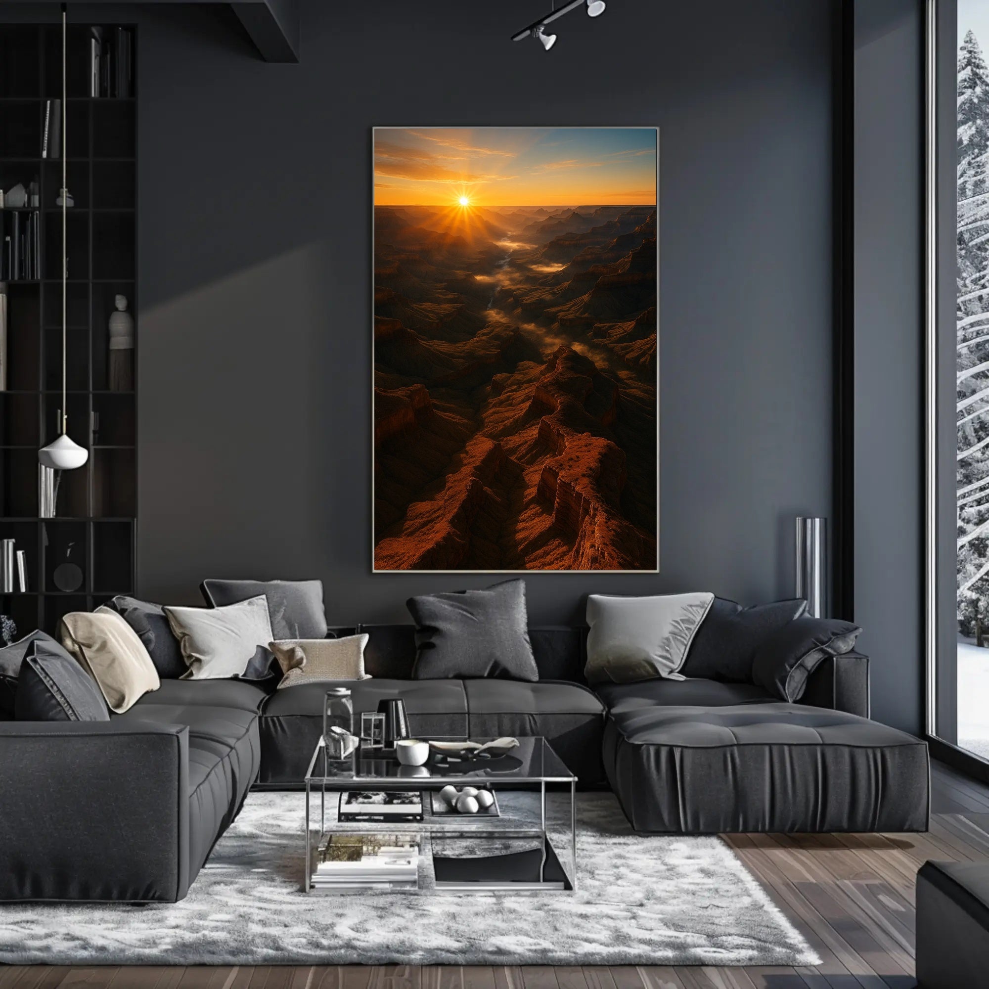 Breathtaking Sunrise Grand Canyon National Park Poster