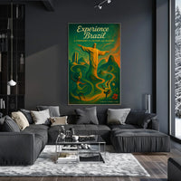 Experience Brazil A Symphony of Culture and Nature Poster