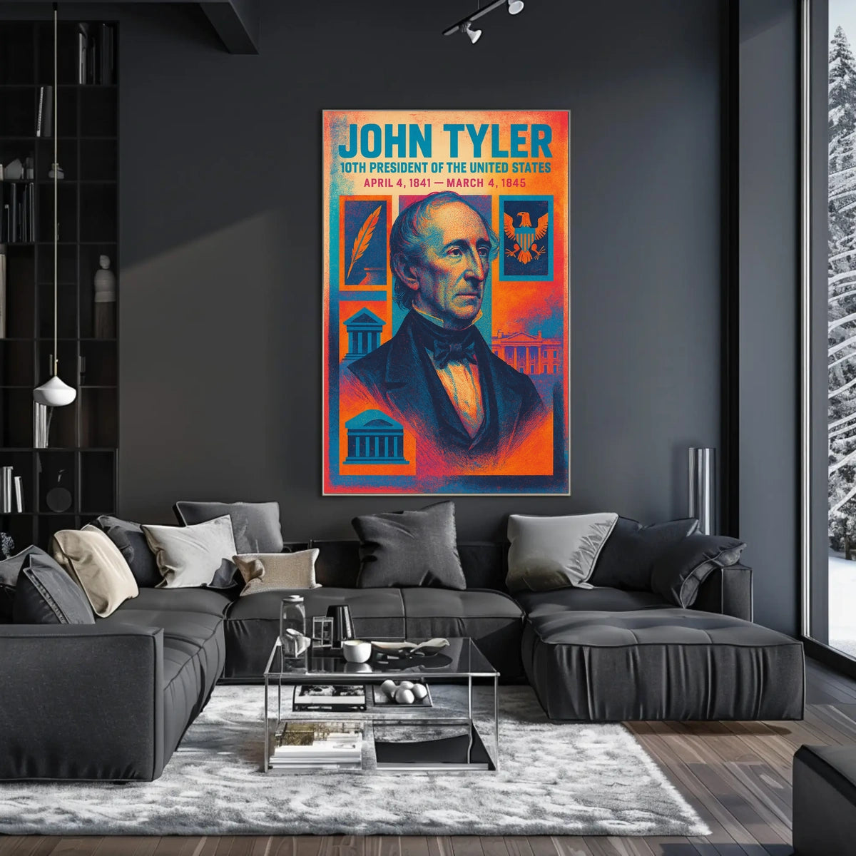 John Tyler 10th President Poster
