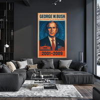 George W. Bush 43rd President Poster