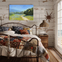 Serene Summer Landscape Poster